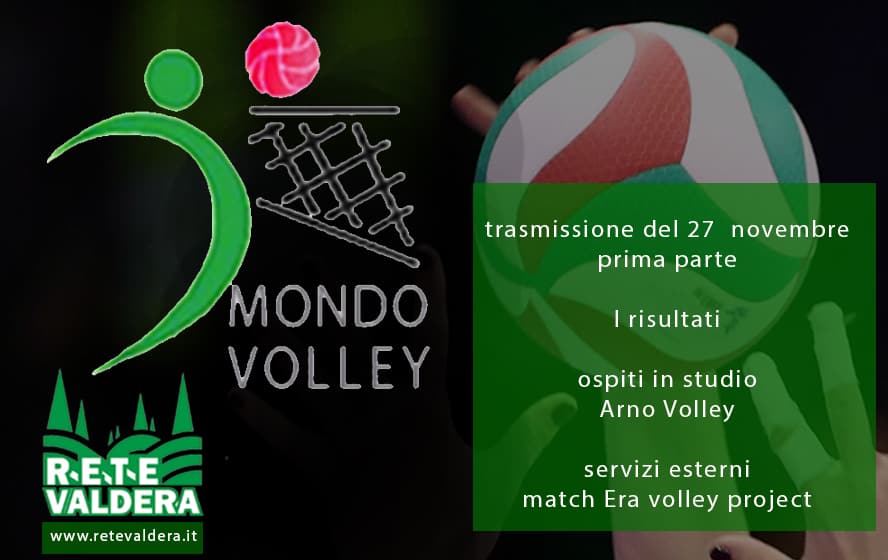 Photo of MONDO VOLLEY TRASMISSIONE DEL 27 NOVEMBRE – PRIMA PARTE