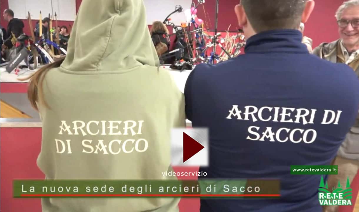 Photo of La nuova sede degli arcieri di Sacco